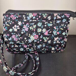 Vera Bradley Floral crossbody clutch